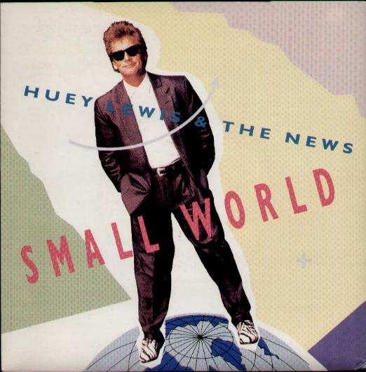 Huey Lewis & The News - Small World LP