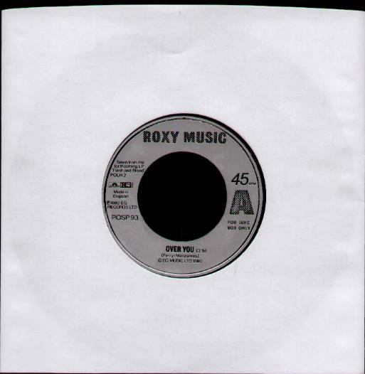 Roxy Music - Over You Album
