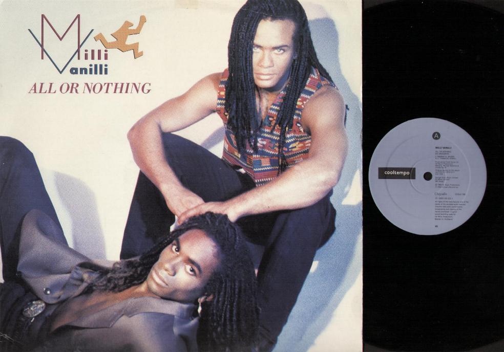 MILLI VANILLI - ALL OR NOTHING - Maxi 45T
