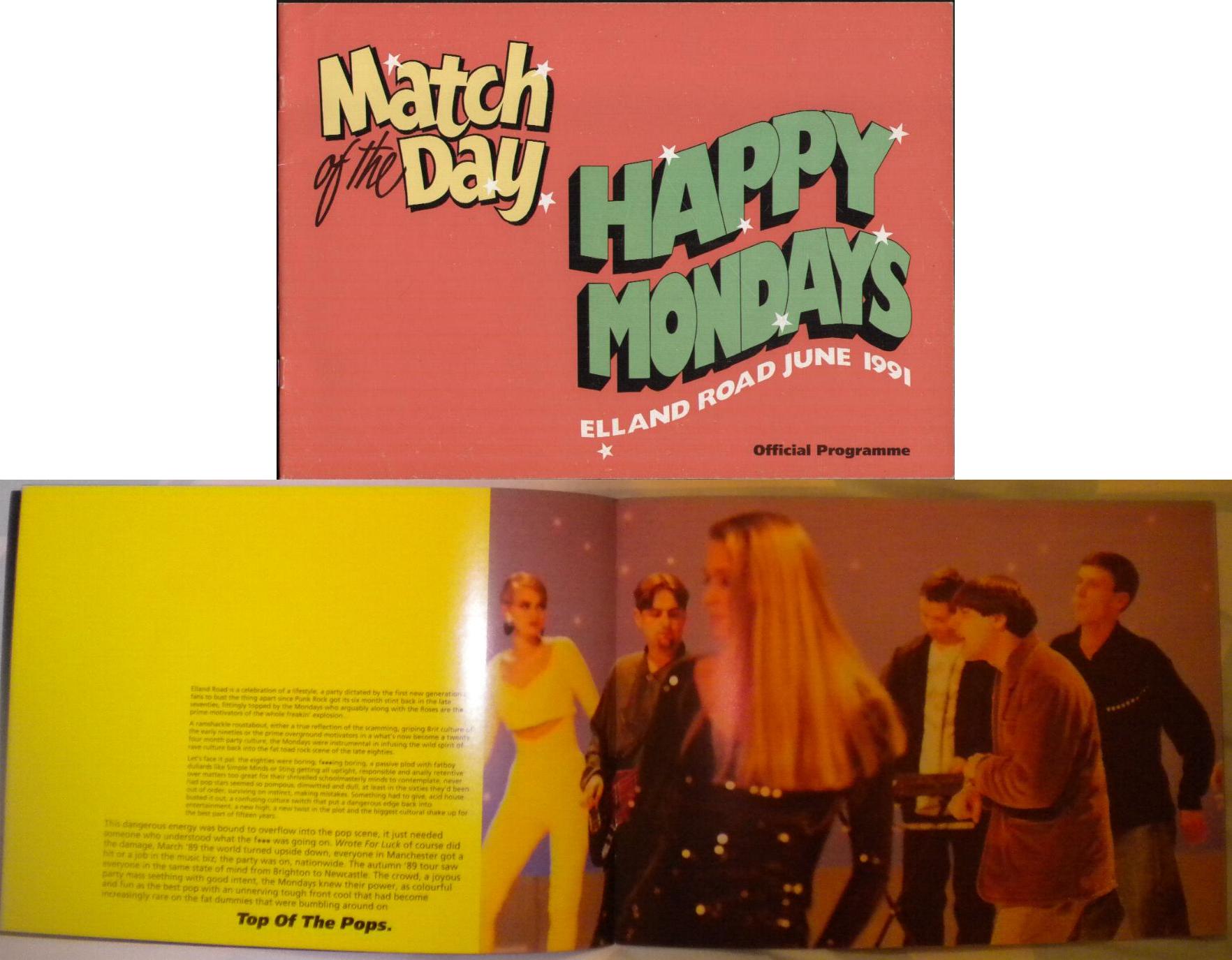 Match Of The Day Elland Road June 1991