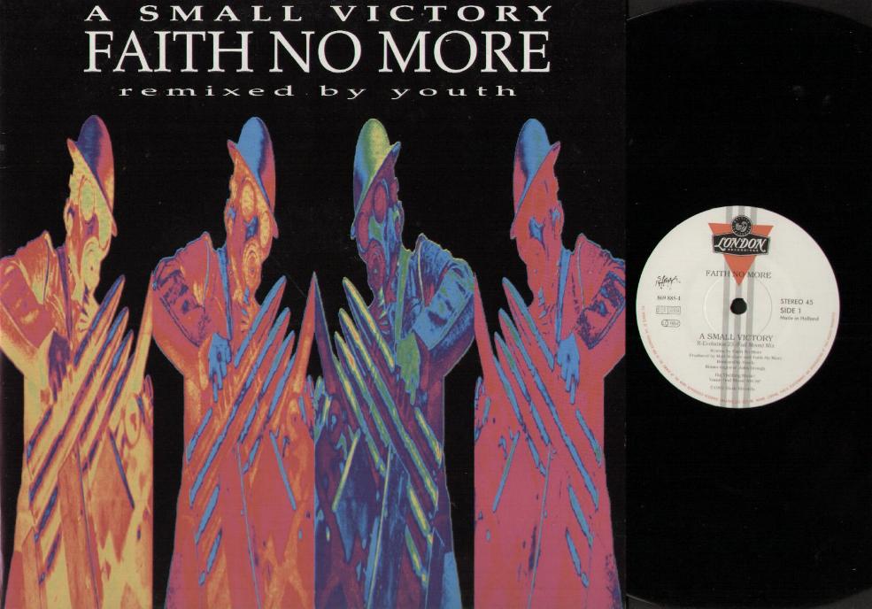 FAITH NO MORE - A SMALL VICTORY - Maxi 45T