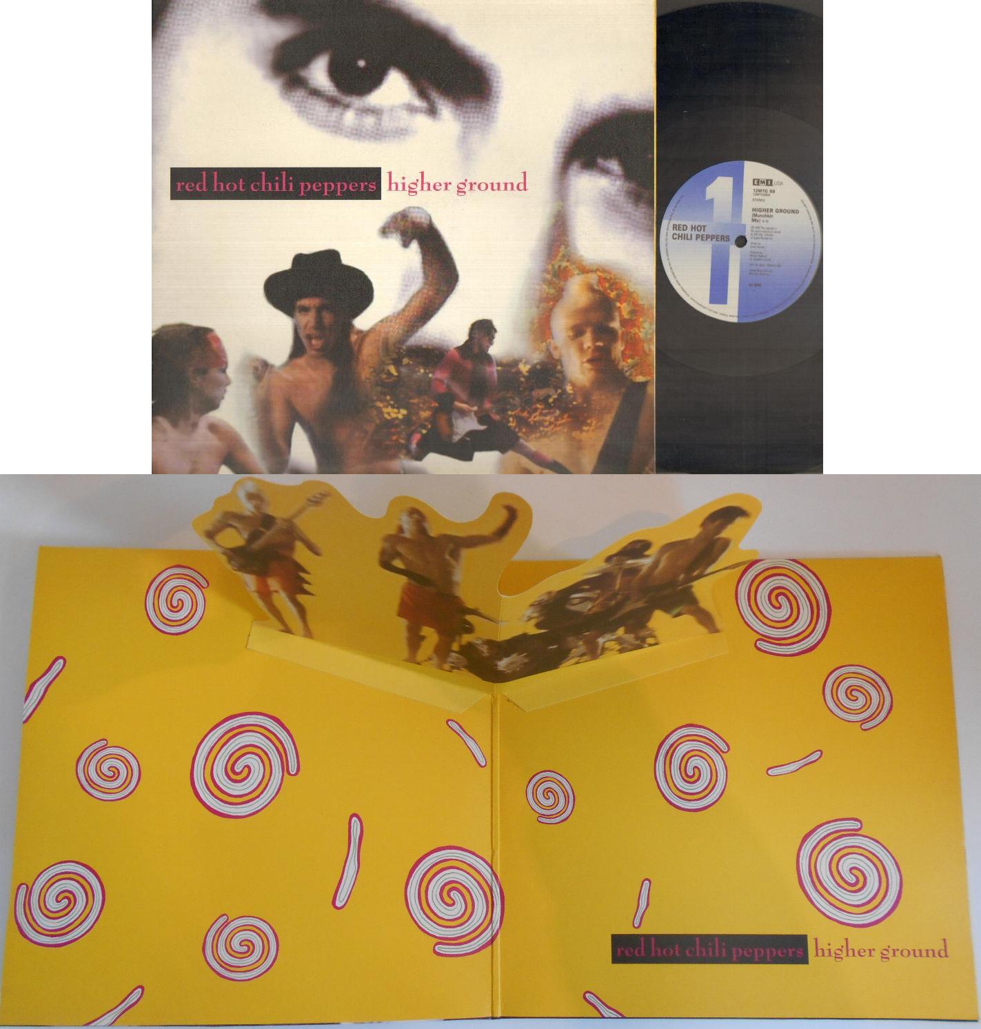 Red Hot Chili Peppers Higher Ground Records, LPs, Vinyl and CDs